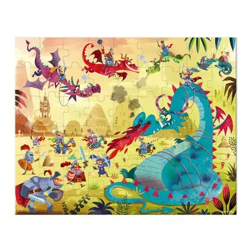 Puzzle enfant dragons 54 pièces -  - jeuSociete