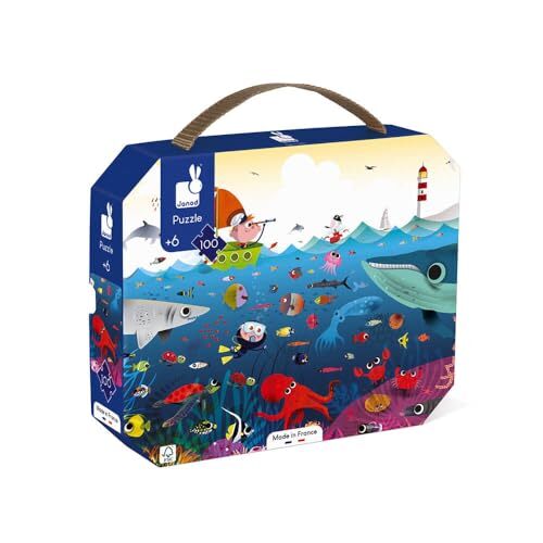Puzzle enfant monde sous-marin 100 pièces -  - jeuSociete