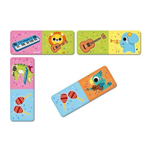 Dominos instruments de musique -  - jeuSociete