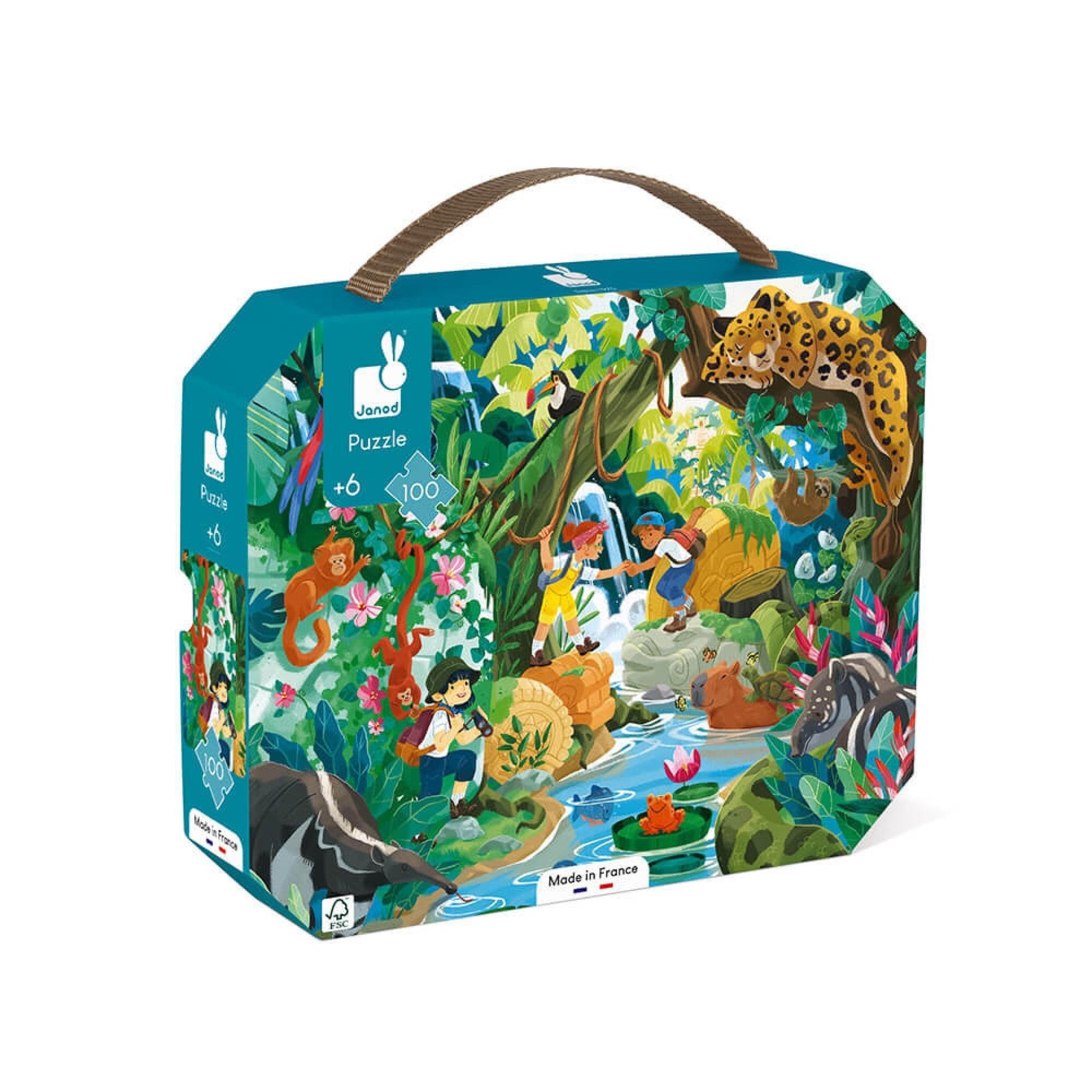 Puzzle enfant aventure inca 100 pièces -  - jeuSociete