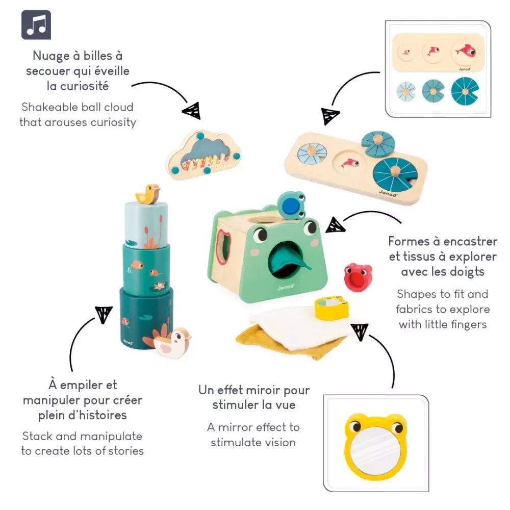 Box jeux bébé 1 an -  - jeuSociete