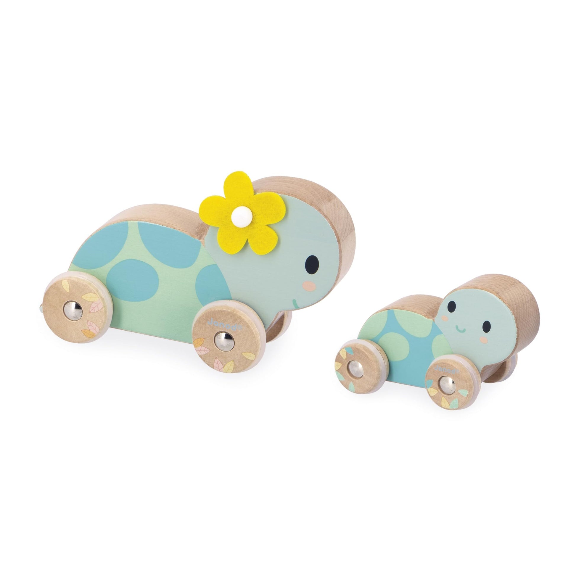 Set de 2 tortues en bois -  - jeuSociete