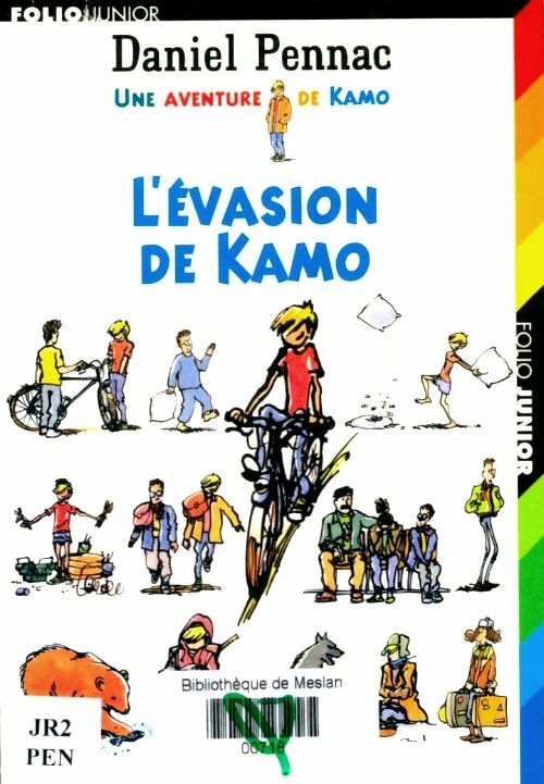 L'évasion de Kamo - Daniel Pennac -  Folio Junior - Livre