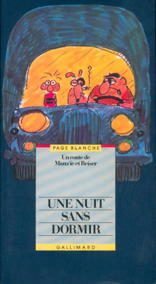 Une nuit sans dormir - Michel Manzié - Livre