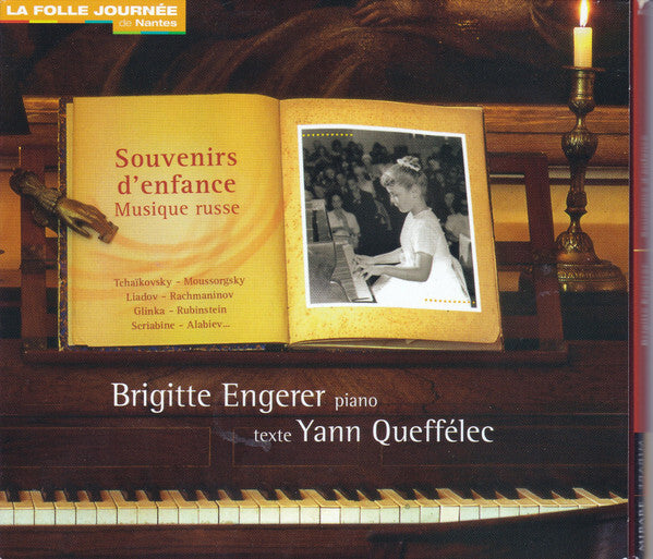 Brigitte Engerer, Yann Queffélec - Souvenirs D'enfance (Musique Russe) - Brigitte Engerer, Yann Queffélec - CD