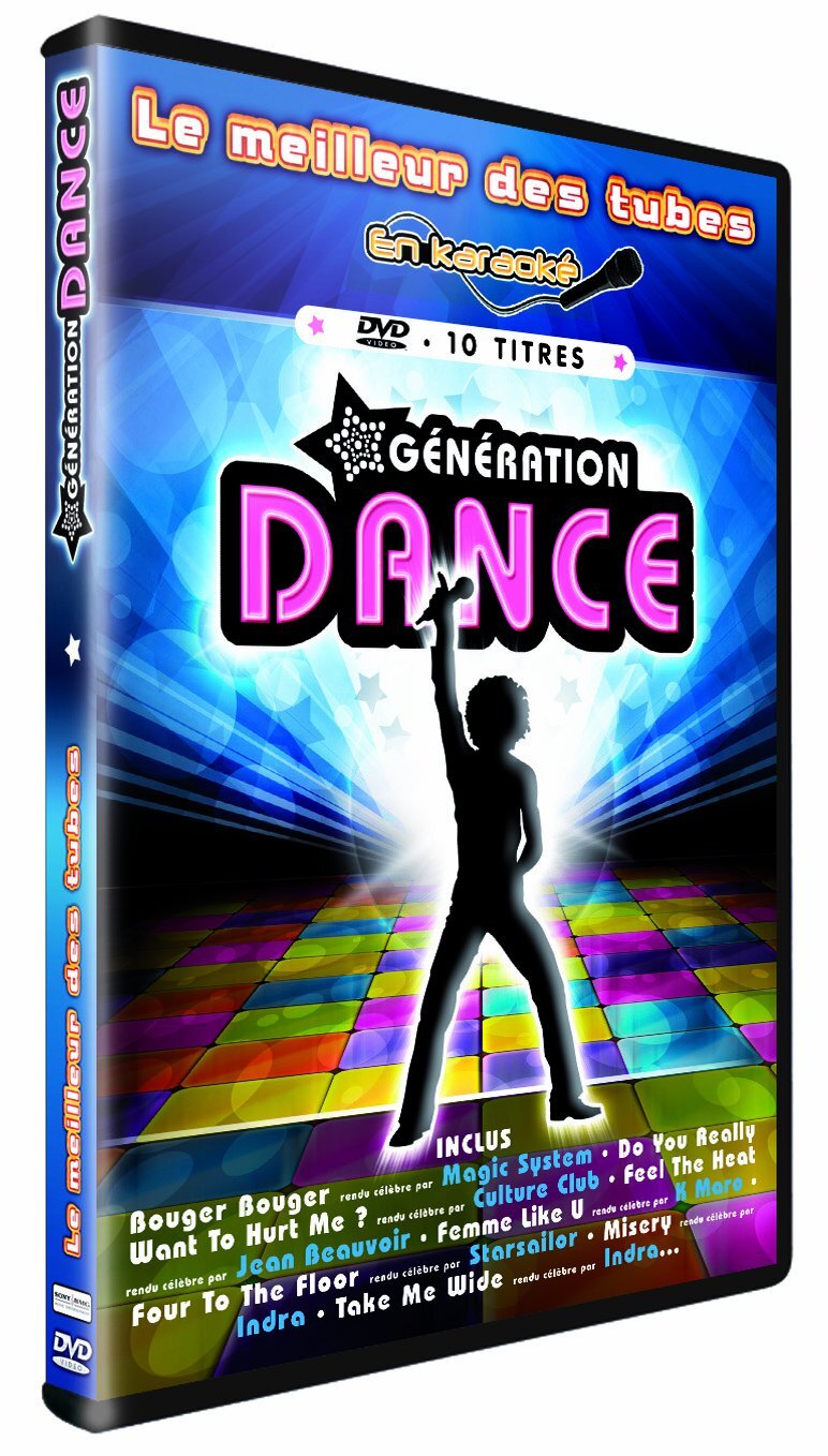 Le Meilleur des Tubes en karaoké-Génération Dance - XXX - DVD