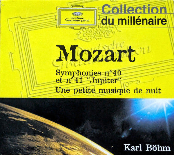 Mozart*, Karl Böhm - Symphonies N. 40 Et N. 41 Jupiter / Une Petite Musique De Nuit - Mozart, Karl Böhm - CD