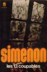 Livrenpoche : Les treize coupables - Georges Simenon - Livre