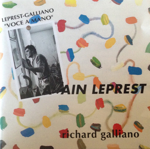 Allain Leprest, Richard Galliano - Leprest-Galliano Voce a Mano - Allain Leprest, Richard Galliano - CD