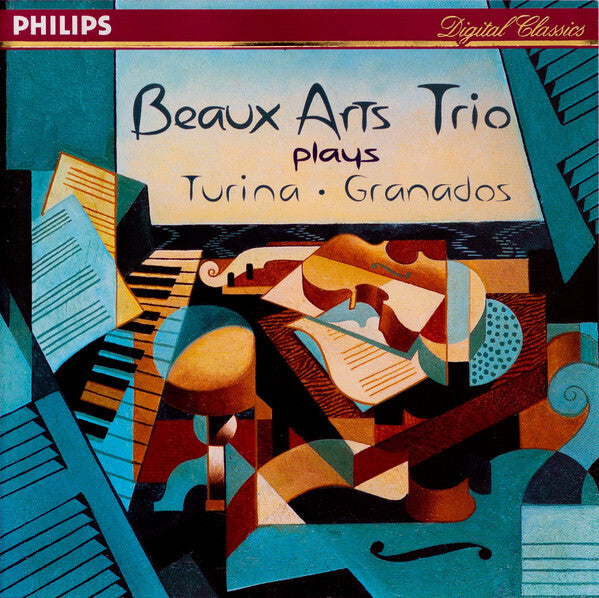 Beaux Arts Trio Plays Turina* · Granados* - Beaux Arts Trio Plays Turina · Granados - Beaux Arts Trio Plays Turina · Granados - CD
