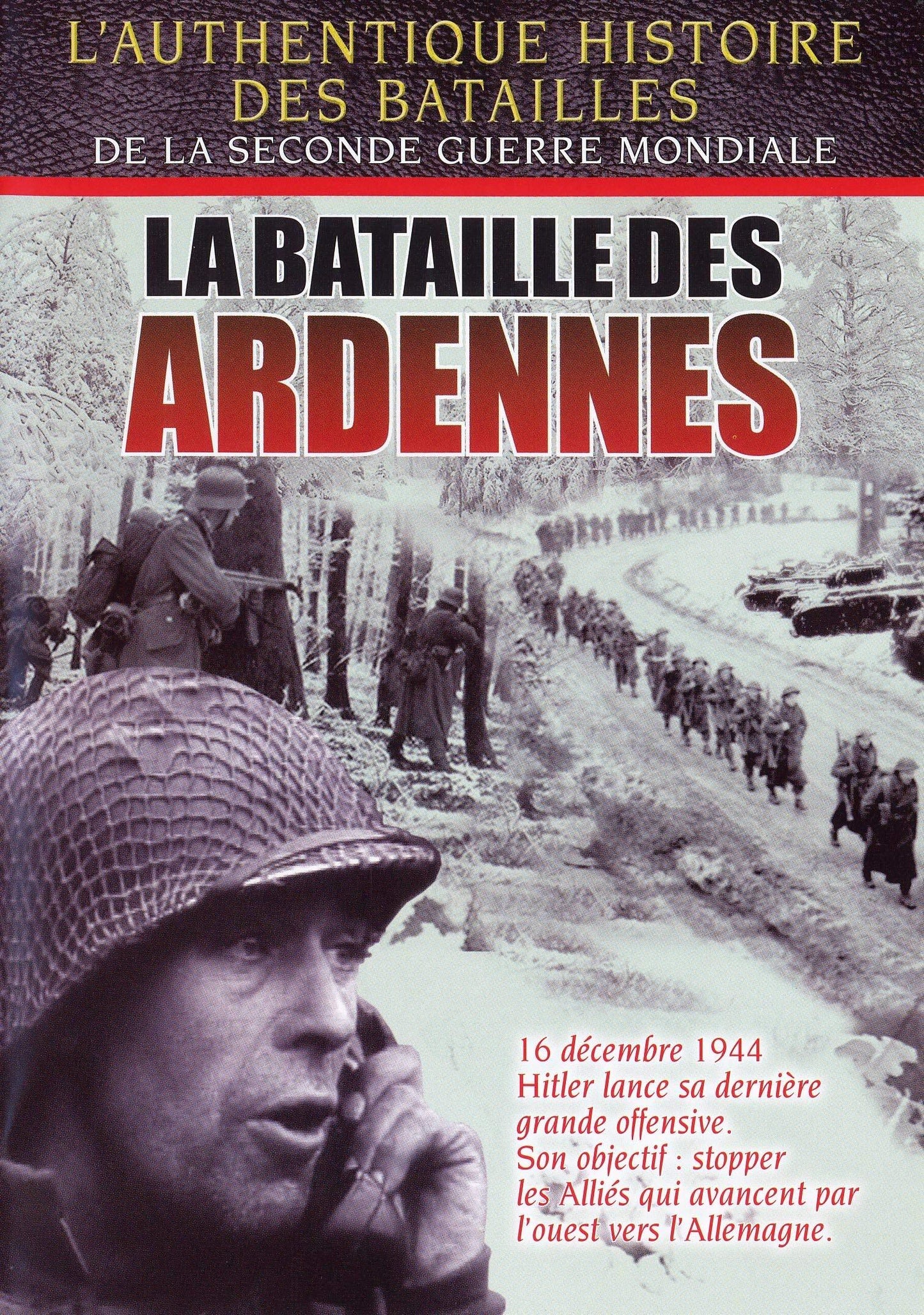 LA BATAILLE DES ARDENNES - DVD - XXX - DVD