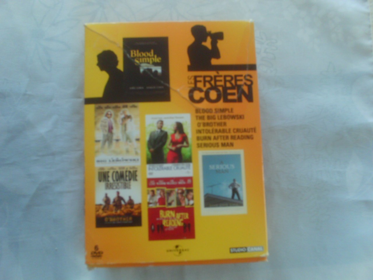 LES FRERES COHEN - blood simple - the big lebowski - O'brother - intolérable cruauté - burn after reading - serious man . COFFRET 6 DVD'//2010 - XXX - DVD
