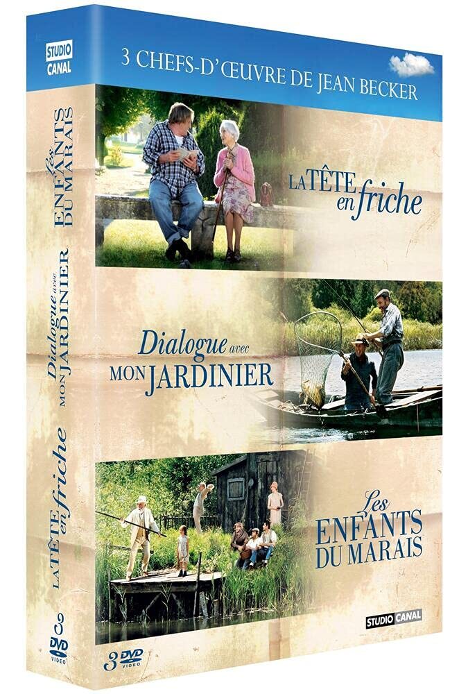 Coffret Jean Becker : Dialogue avec Mon Jardinier + Les Enfants du Marais + La tête en friche - Jean Becker - DVD