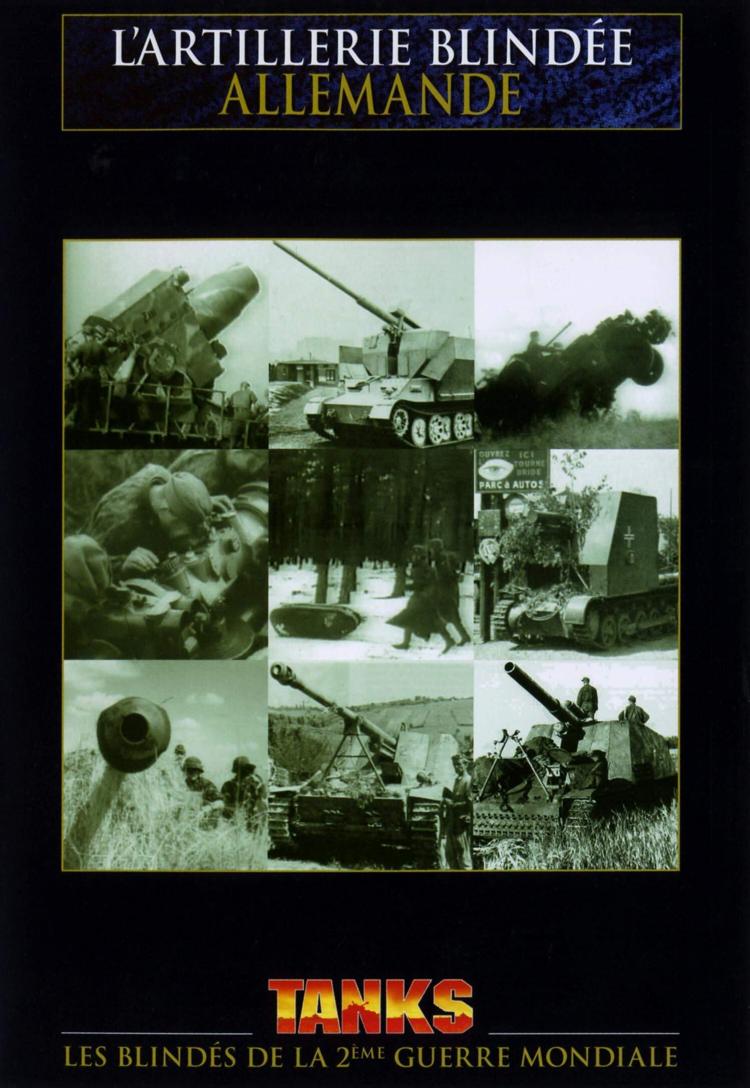 L'Artrillerie blindéee Allemande - XXX - DVD