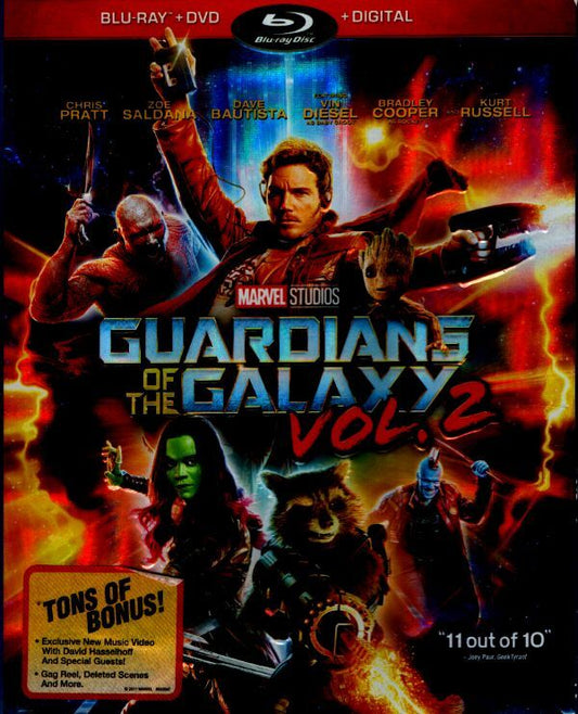 Guardians Of The Galaxy Vol. 2 Blu - Ray (US) - Gunn, James - DVD