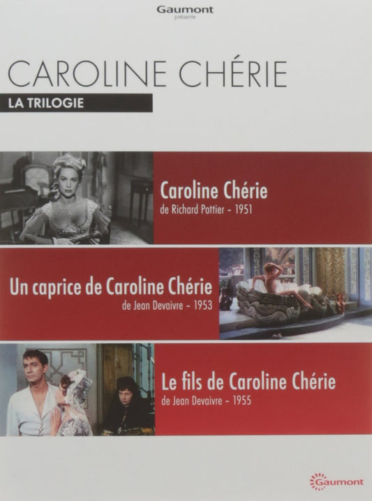 CAROLINE CHÉRIE LA TRILOGIE - COFFRET 3 DVD - GDVD - Richard Pottier, Jean-Devaivre - DVD