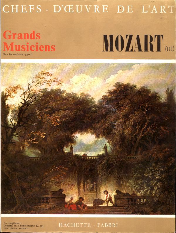 Chefs d'oeuvre de l'art - Grand musiciens n°39 : Mozart (III) - Mozart - Vinyle