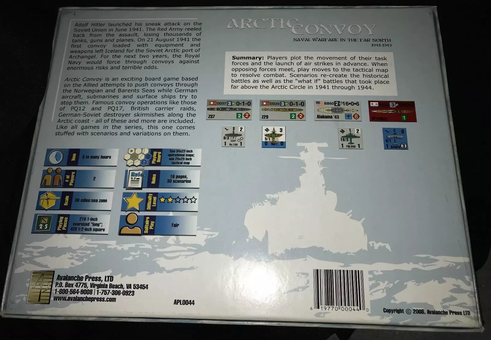 Second World War At Sea : Arctic Convoy, Naval Warfare In The Far North 1941-1943 -  - jeuSociete