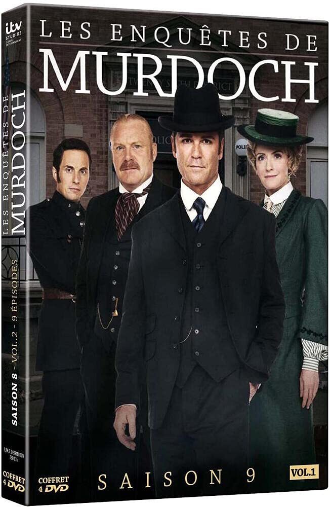 (Elephant Films) Edition française officielle - Les Enquêtes de Murdoch - Saison 9 - Vol. 1 - Coffret 4 DVD - Eleanor Lindo, Don McBrearty, Michael McGowan, T.W. Peacocke, Gary Harvey, Laurie Lynd - DVD