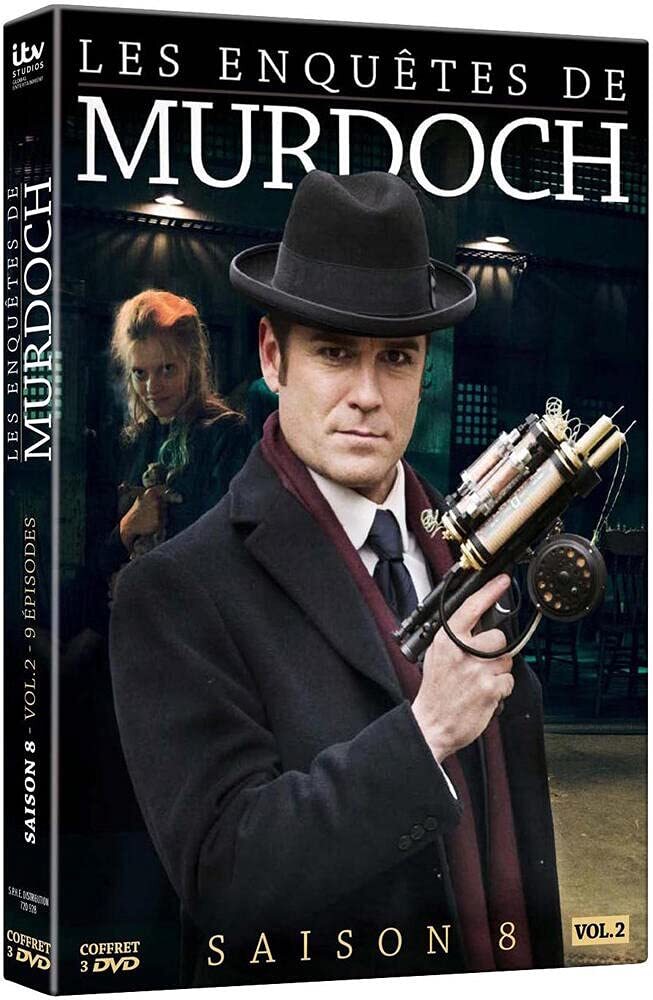 (Elephant Films) Edition française officielle - Les Enquêtes de Murdoch - Saison 8 - Vol. 2 - Coffret 3 DVD - Eleanor Lindo, Don McBrearty, Harvey Crossland, Peter Mitchell, Don McCutcheon - DVD
