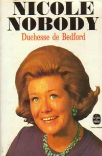 Livrenpoche : Nicole Nobody - Duchesse De Bedford - Livre