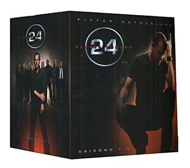 Intégrale 24 heures chrono, saison 1 a 5 - 34 DVD - XXX - DVD