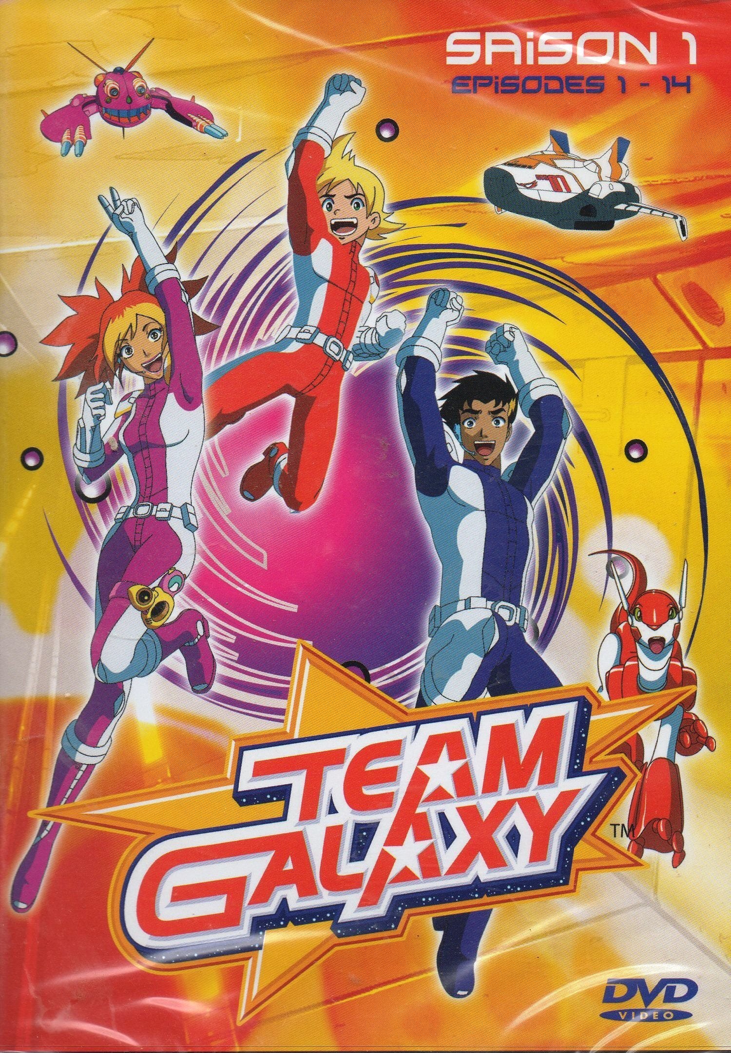 Team Galaxy 1 - 2 Dvd - 14 Épisodes : 1 à 14 - XXX - DVD