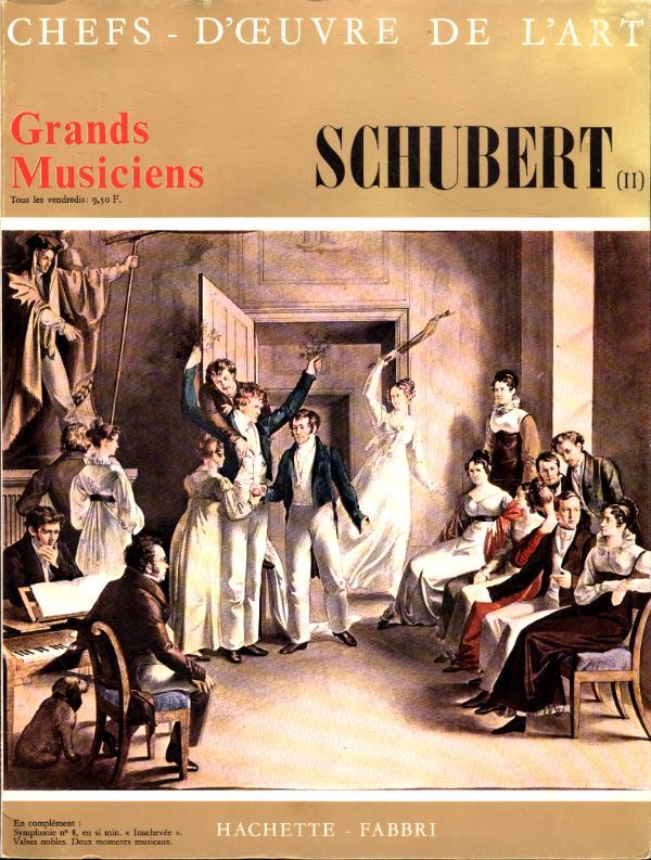 Chefs d'oeuvre de l'art - Grand musiciens n°38 : Schubert (II) - Schubert - Vinyle