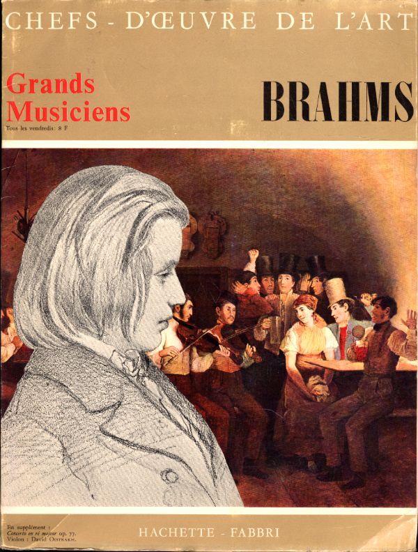 Chefs d'oeuvre de l'art - Grand musiciens n°4 : Brahms - Brahms - Vinyle