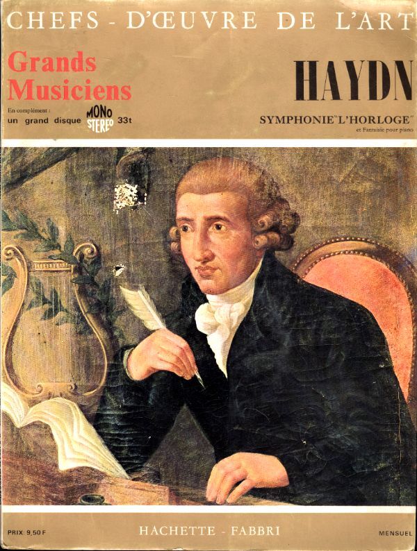 Chefs d'oeuvre de l'art - Grand musiciens n°69 : Haydn, symphonie l'horloge - haydn - Vinyle