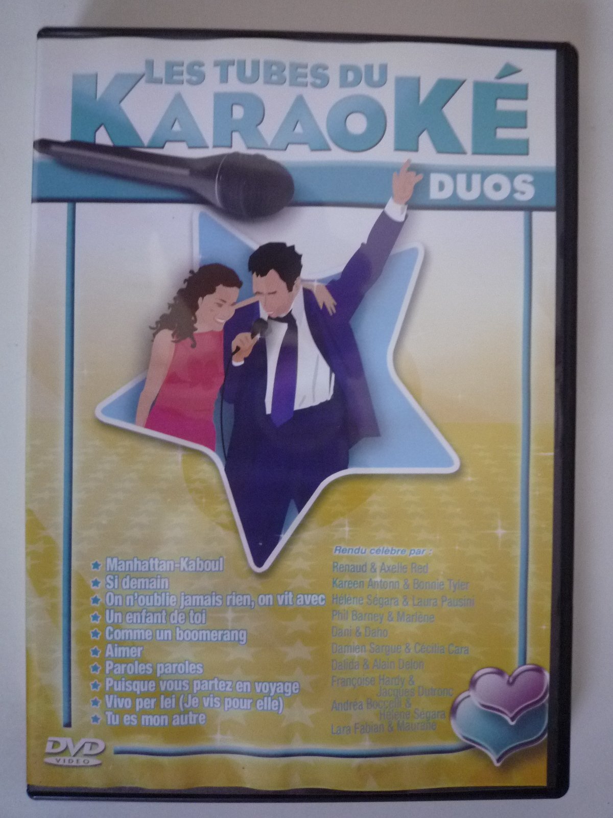 Les Tubes duos (karaokè) - XXX - DVD