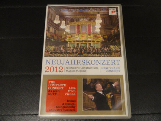 Mariss Jansons, Vienna Philharmonic* - New Year's Concert 2012 - Mariss Jansons, Vienna Philharmonic - DVD