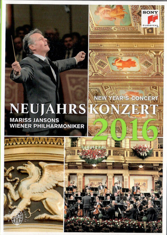 Mariss Jansons, Wiener Philharmoniker - Neujahrskonzert 2016 - Wiener Philharmoniker, Mariss Jansons - DVD