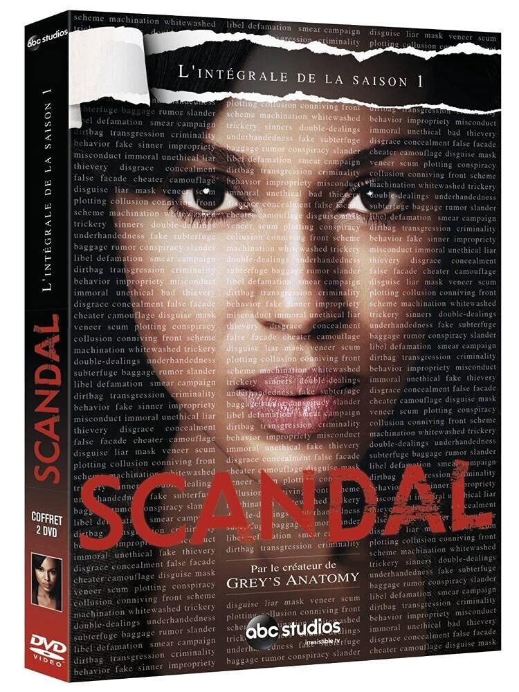 Scandal - Saison 1 - Roxann Dawson, Paul McGuigan, Tom Verica, Michael Katleman, Steve Robin, Allison Liddi-Brown - DVD