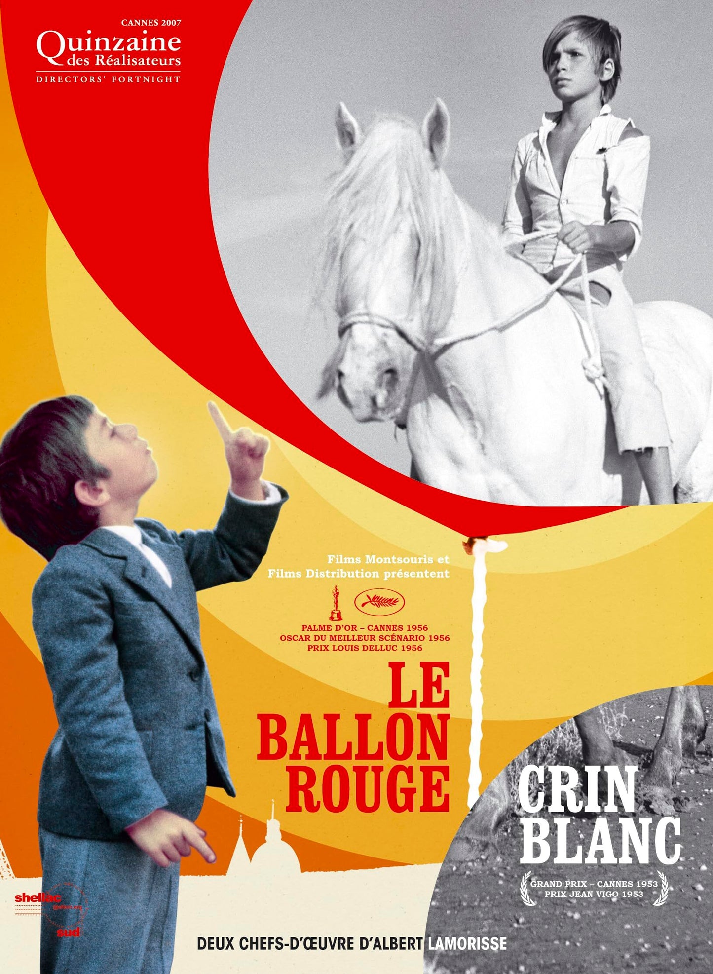 Crin Blanc / le Ballon Rouge - Albert Lamorisse - DVD