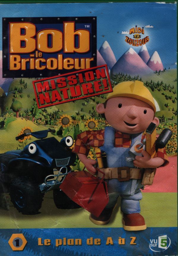 Bob Le Bricoleur, Mission Nature Vol 1 : Le plan de a à z - Sarah Ball, Jackie Cockie, Andy Bums - DVD