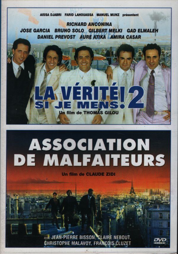 La vérité si je mens 2 / Association de malfaiteurs - XXX - DVD