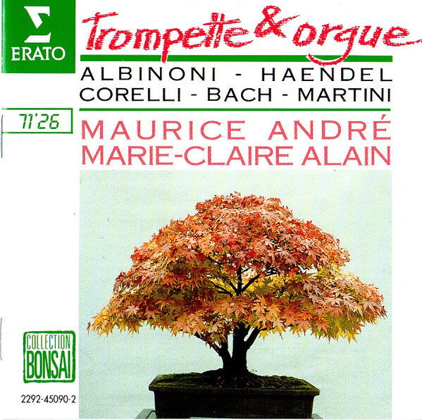 Maurice André, Marie-Claire Alain - Trompette Et Orgue - Marie-Claire Alain, Maurice André - CD