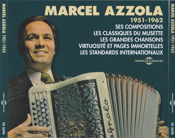 Marcel Azzola - 1951-1962 - Ses Compositions - Les Classiques Du Musette - Les Grandes Chansons - Virtuosité Et Pages Immortelles - Les Standards Internationaux - Marcel Azzola - CD