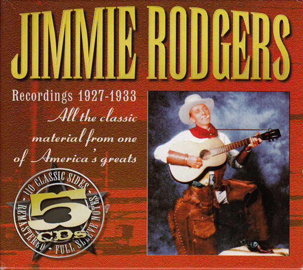 Jimmie Rodgers - Recordings 1927-1933 - Jimmie Rodgers - CD