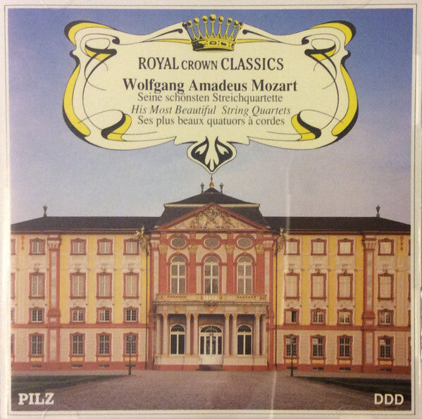 Wolfgang Amadeus Mozart - His Most Beautiful String Quartets - Wolfgang Amadeus Mozart - CD