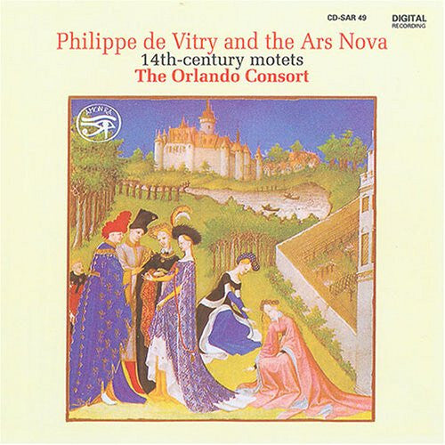 Philippe de Vitry, The Orlando Consort* - Philippe de Vitry And The Ars Nova / 14th-century Motets - Philippe de Vitry, The Orlando Consort - CD