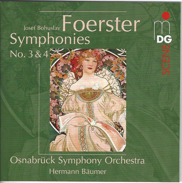 Josef Bohuslav Foerster - Osnabrück Symphony Orchestra*, Hermann Bäumer - Symphonies No. 3 & 4 - Josef Bohuslav Foerster - CD