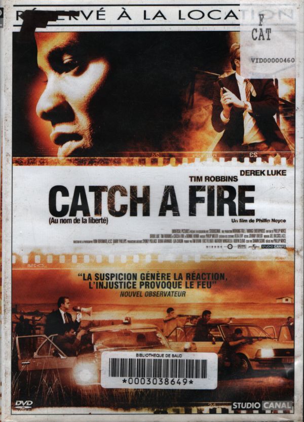 Catch a fire - Philip Noyce - DVD