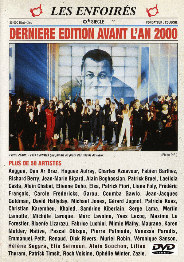 Les Enfoirés - Dernière Édition Avant L'An 2000 - Les Enfoirés - DVD