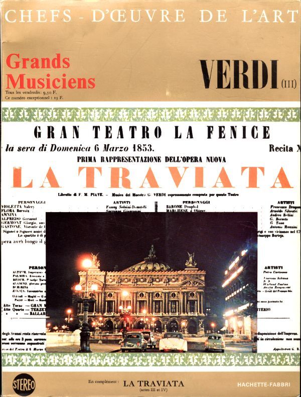 Chefs d'oeuvre de l'art - Grands musiciens n°66 : Verdi (III) - Verdi - Vinyle