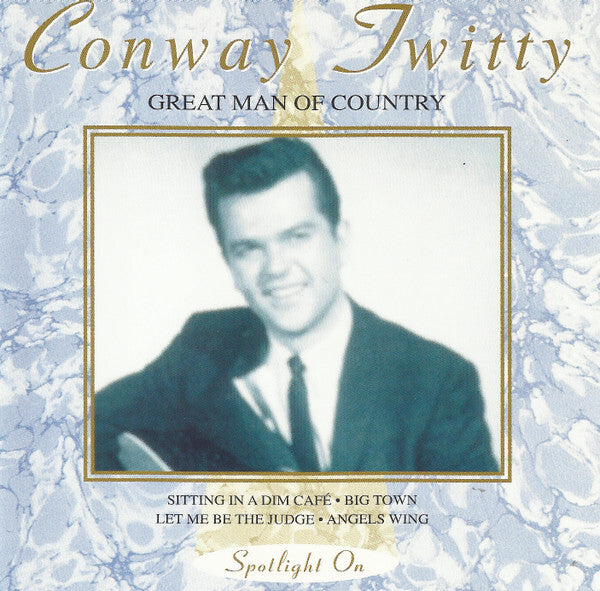Conway Twitty - Great man of country - Conway Twitty - CD