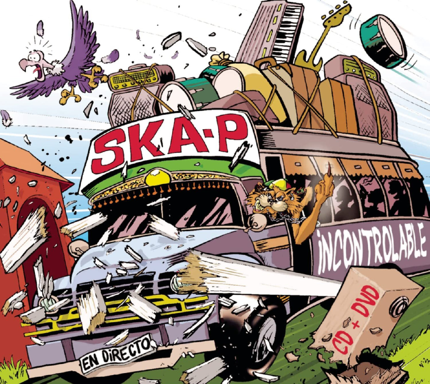 Ska-P - Incontrolable en directo - Ska-P - CD