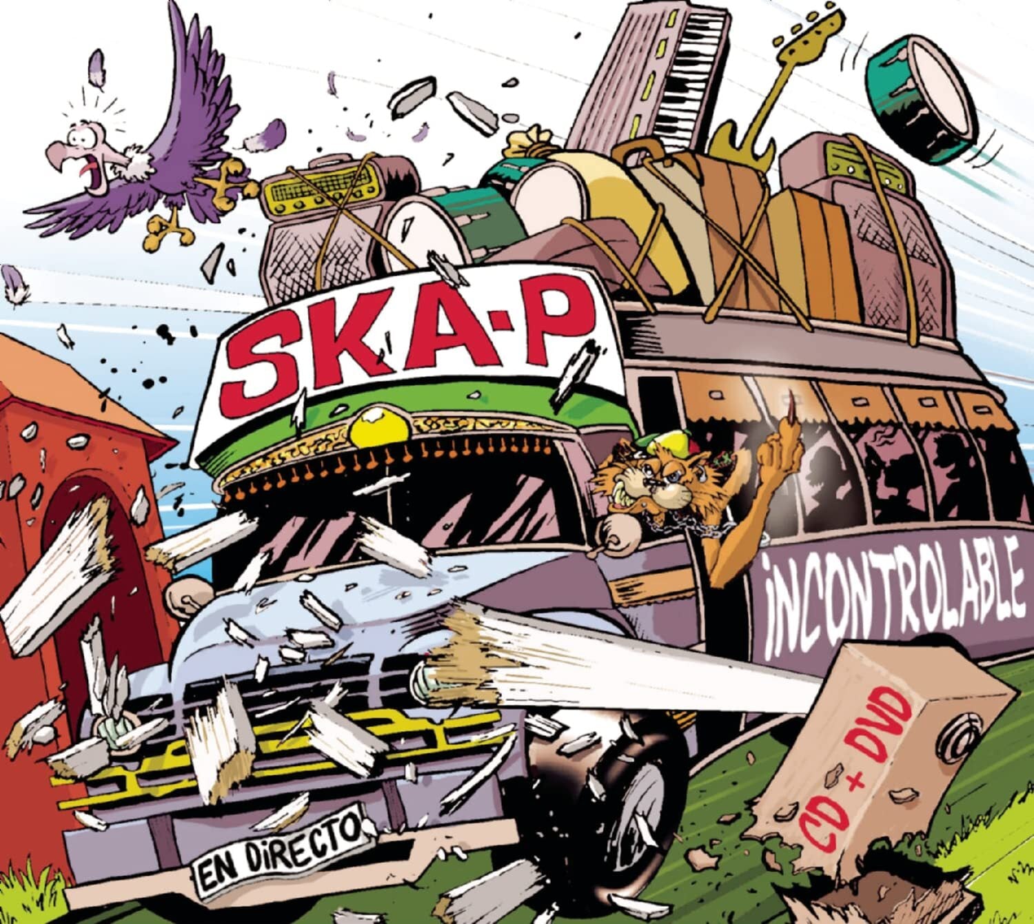 Ska-P - Incontrolable en directo - Ska-P - CD