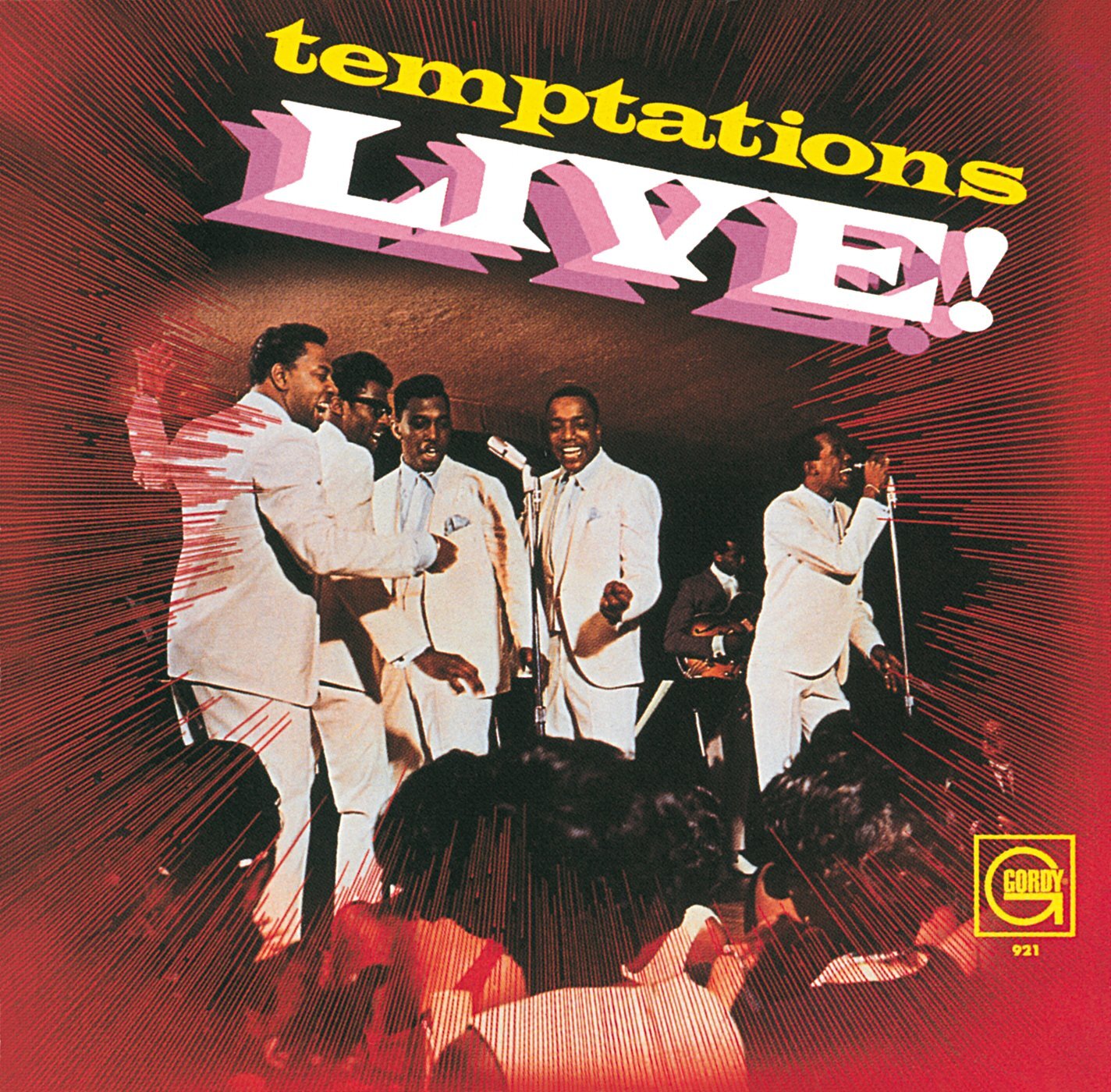 Temptations - Temptations live ! - Temptations - CD